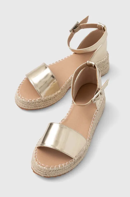 zlatna Espadrile Answear Lab