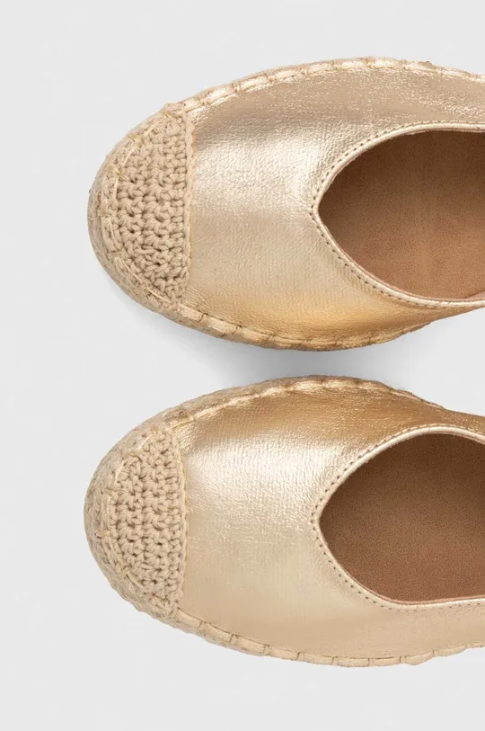 zlatá Espadrilky Answear Lab