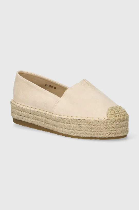 różowy Answear Lab espadryle Damski