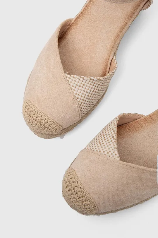 beżowy Answear Lab espadryle