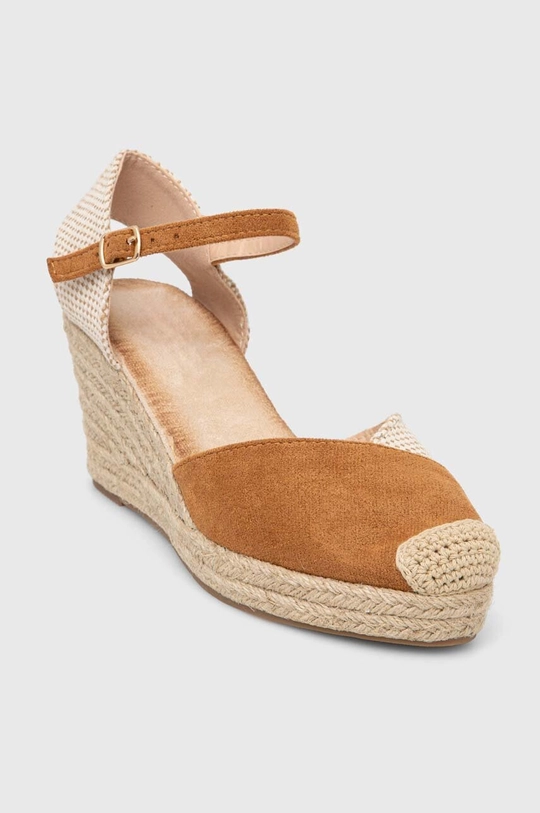 Answear Lab espadryle brązowy