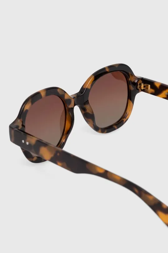 brązowy Answear Lab okulary przeciwsłoneczne Z POLARYZACJĄ