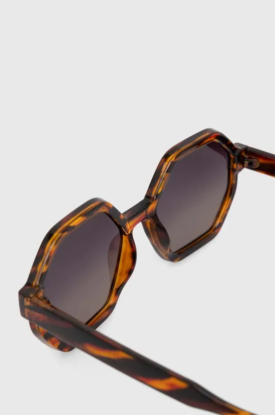marrone Answear Lab occhiali da sole Z POLARYZACJĄ