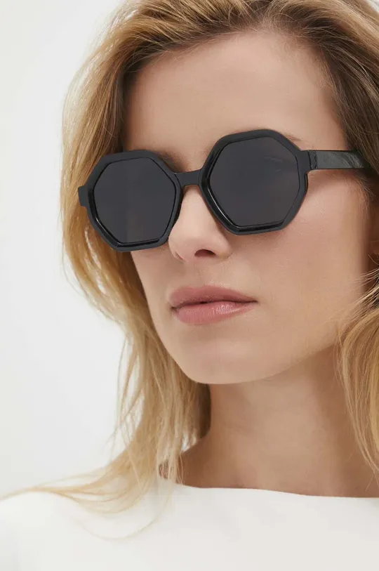 Answear Lab okulary przeciwsłoneczne Z POLARYZACJĄ