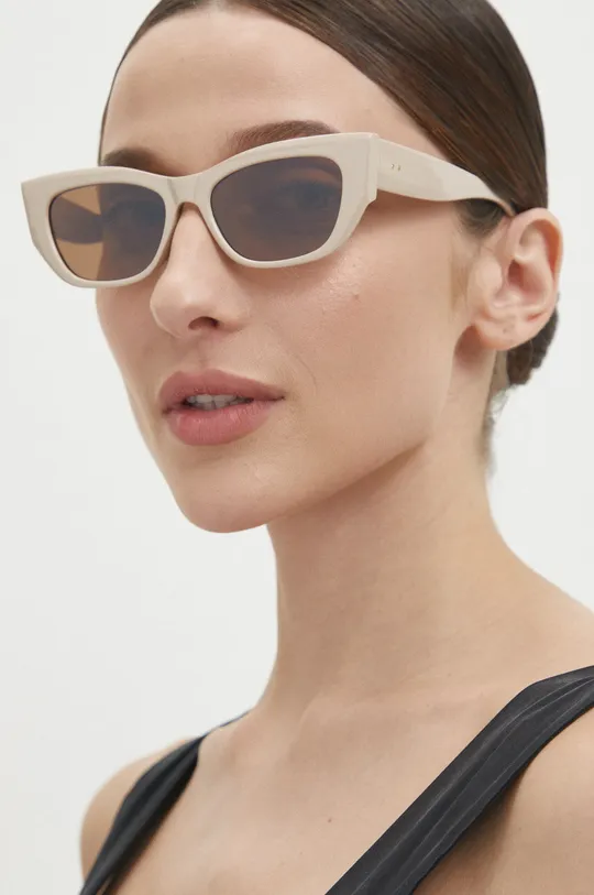 beżowy Answear Lab okulary przeciwsłoneczne Damski