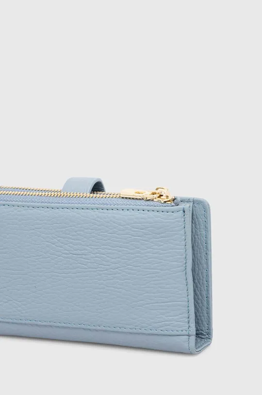 Kožená peňaženka Answear Lab modrá