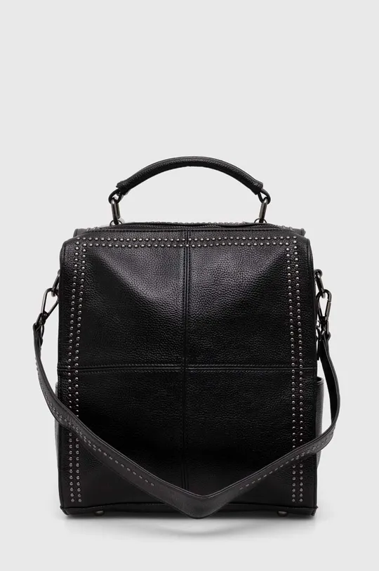 чёрный Кожаный рюкзак Answear Lab Женский
