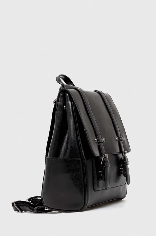 Шкіряний рюкзак Answear Lab чорний