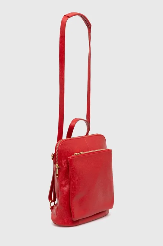Кожаный рюкзак Answear Lab красный