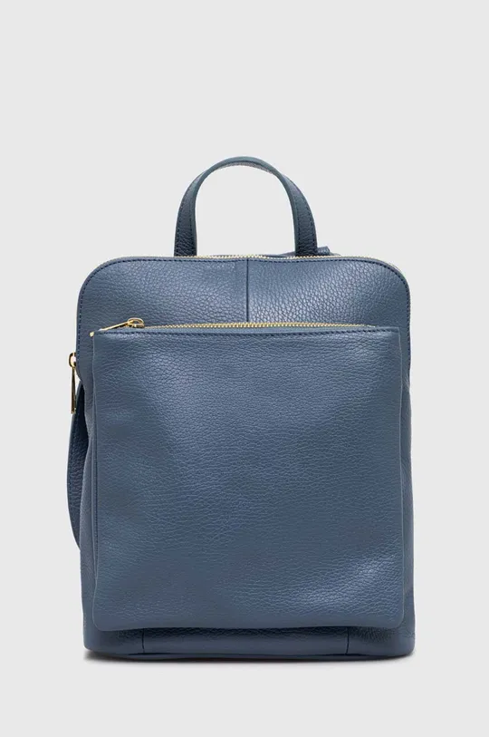 блакитний Шкіряний рюкзак Answear Lab Жіночий