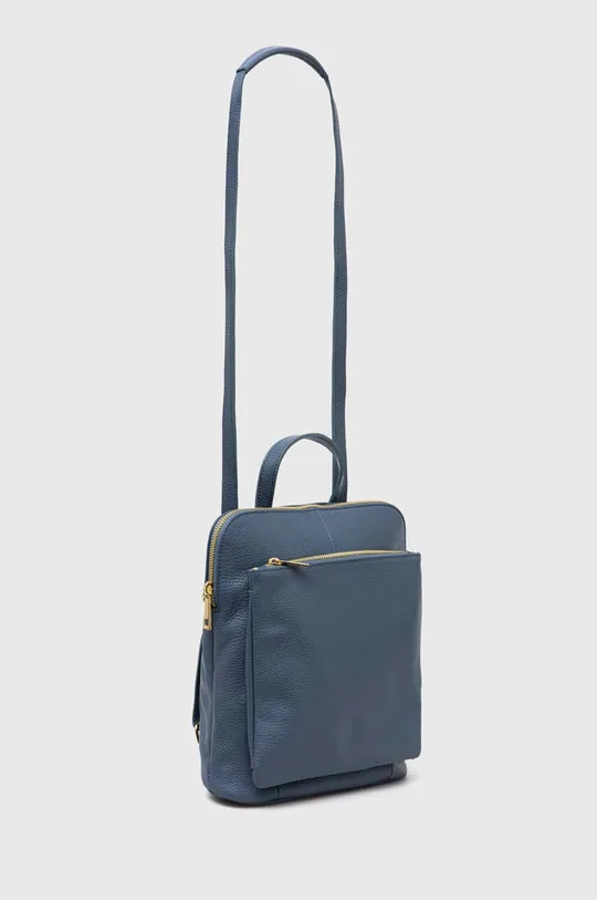 Кожаный рюкзак Answear Lab голубой