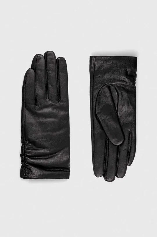чорний Шкіряні рукавички Answear Lab Жіночий