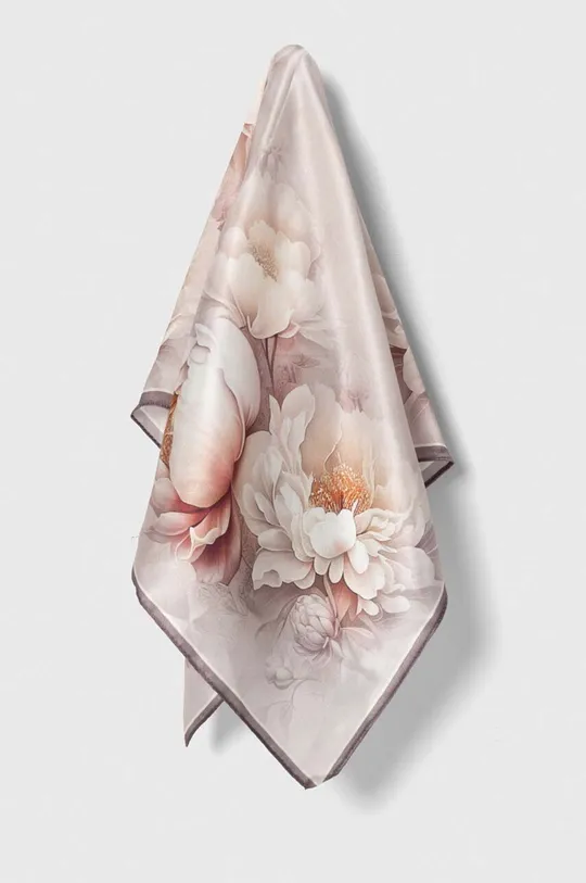 розовый Шелковый платок на шею Answear Lab Женский
