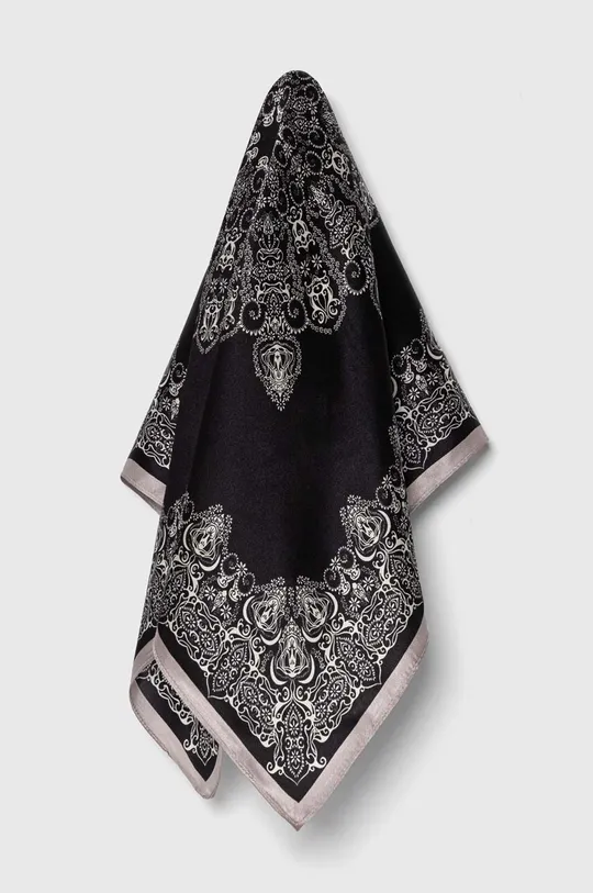 чёрный Шелковый платок на шею Answear Lab Женский