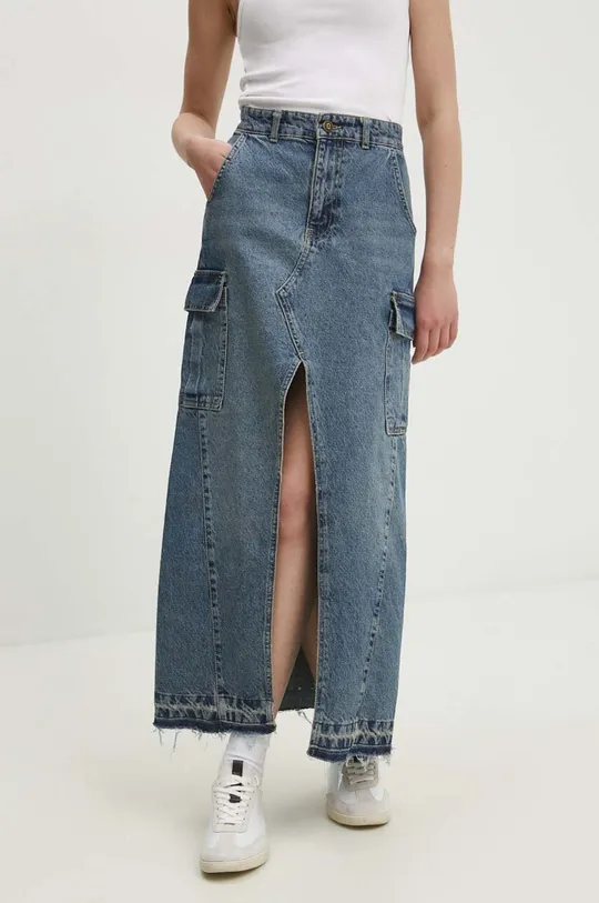 Jeans krilo Answear Lab 100 % Bombaž
