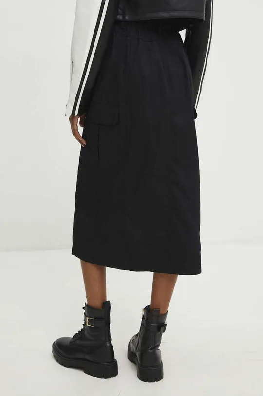 μαύρο Βαμβακερή φούστα Answear Lab