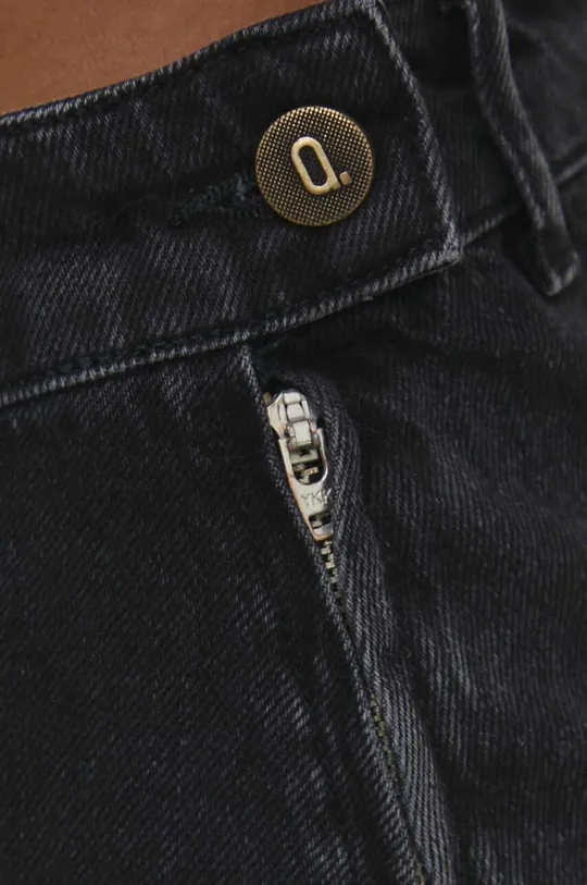 czarny Answear Lab spódnica jeansowa