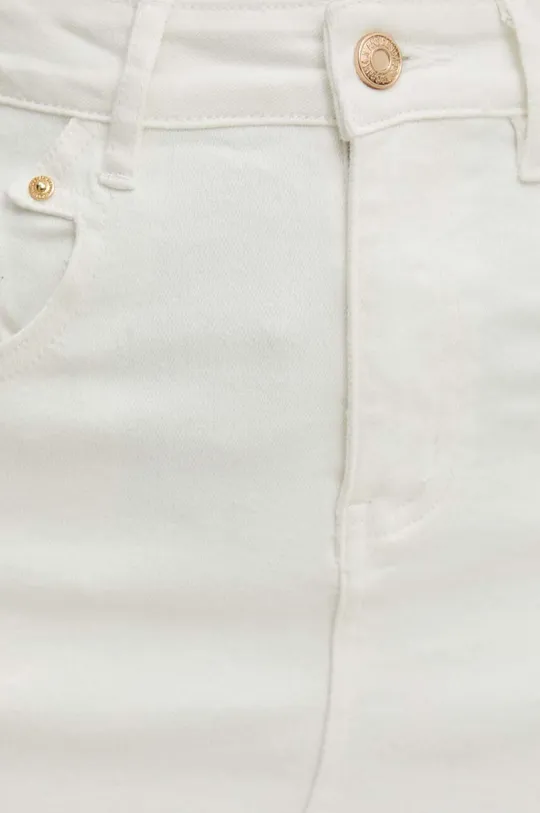 biały Answear Lab spódnica jeansowa
