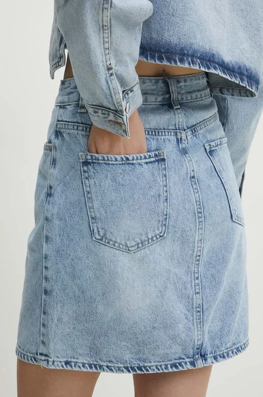 Answear Lab spódnica jeansowa 100 % Bawełna