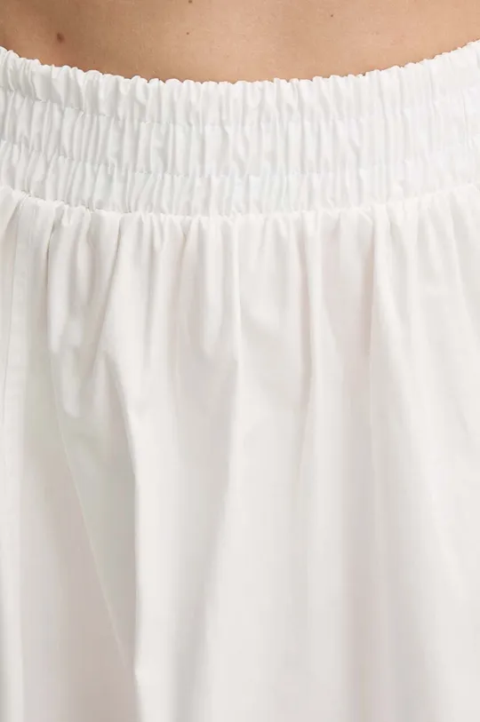 biela Bavlnená sukňa Answear Lab