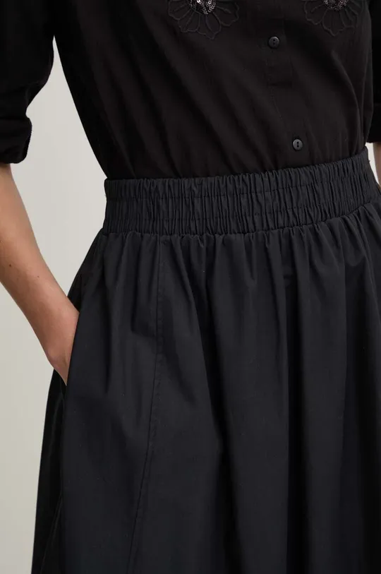 μαύρο Βαμβακερή φούστα Answear Lab
