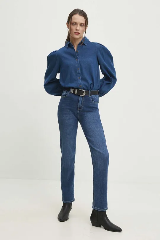 Τζιν παντελόνι Answear Lab μπλε