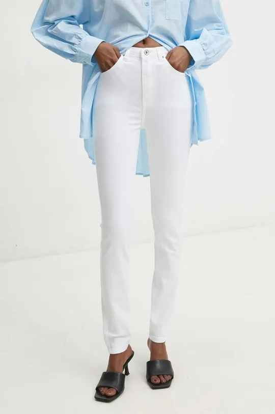 λευκό Τζιν παντελόνι Answear Lab Γυναικεία