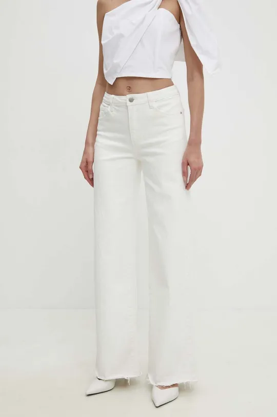 biały Answear Lab jeansy Damski