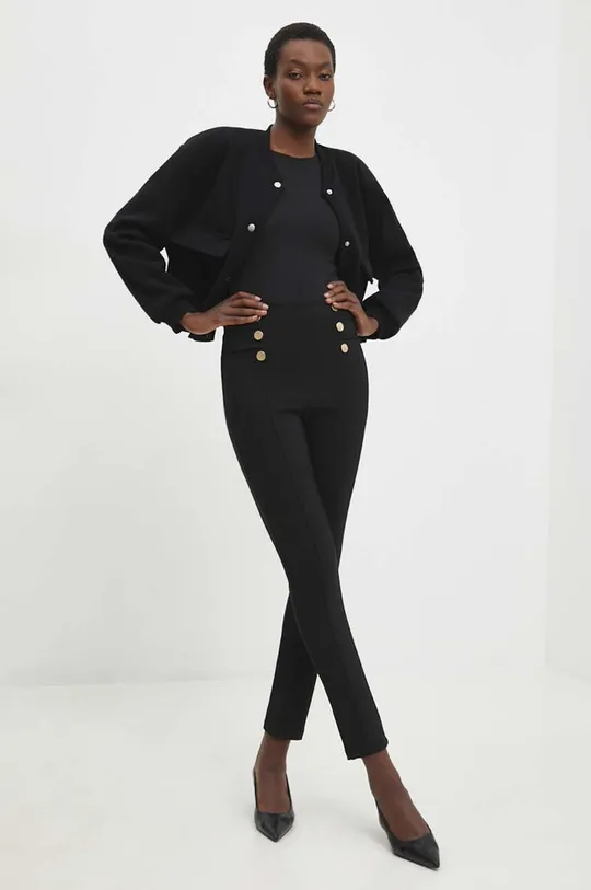 μαύρο Παντελόνι Answear Lab Γυναικεία
