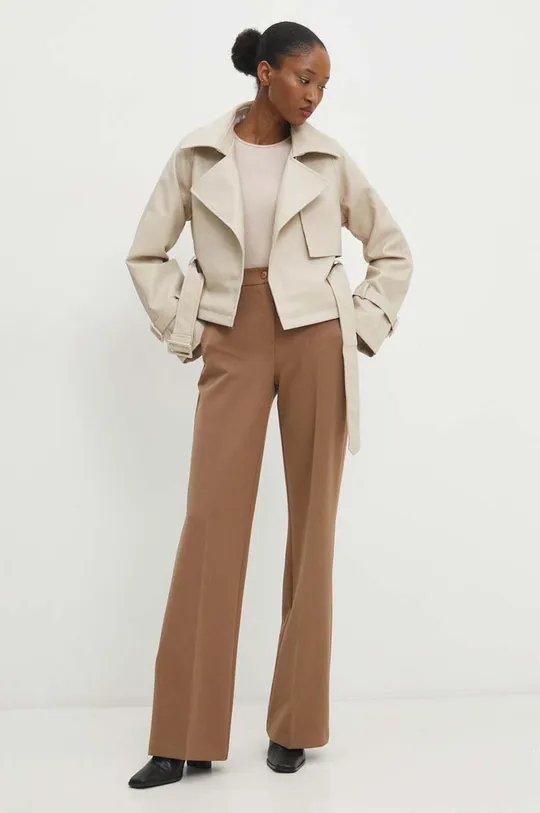 Answear Lab pantaloni marrone