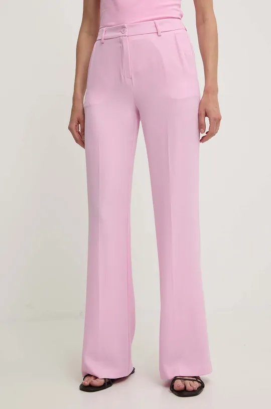 różowy Answear Lab spodnie Damski