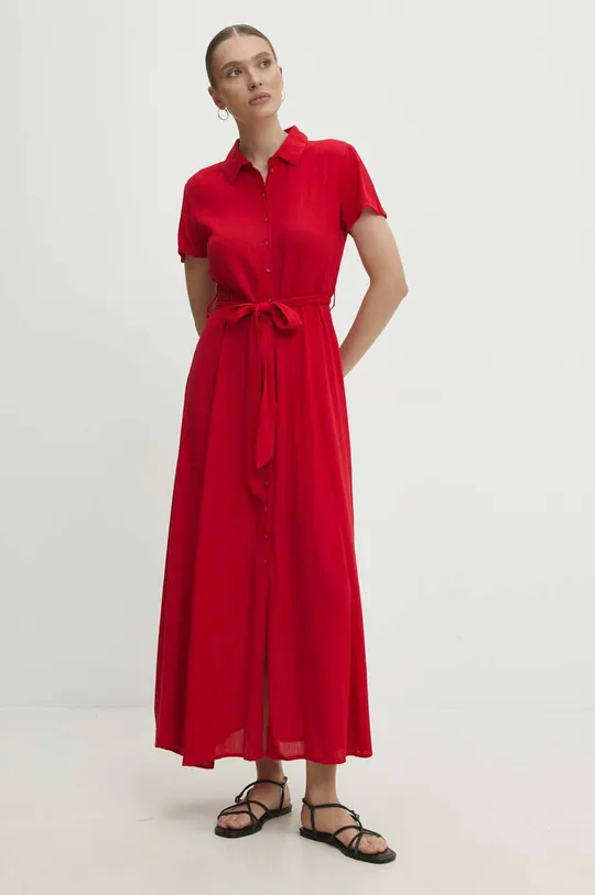 červená Šaty Answear Lab