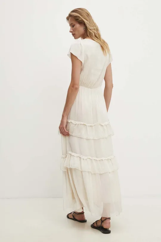 Одяг Сукня з шовком Answear Lab 30219.80.IKK білий