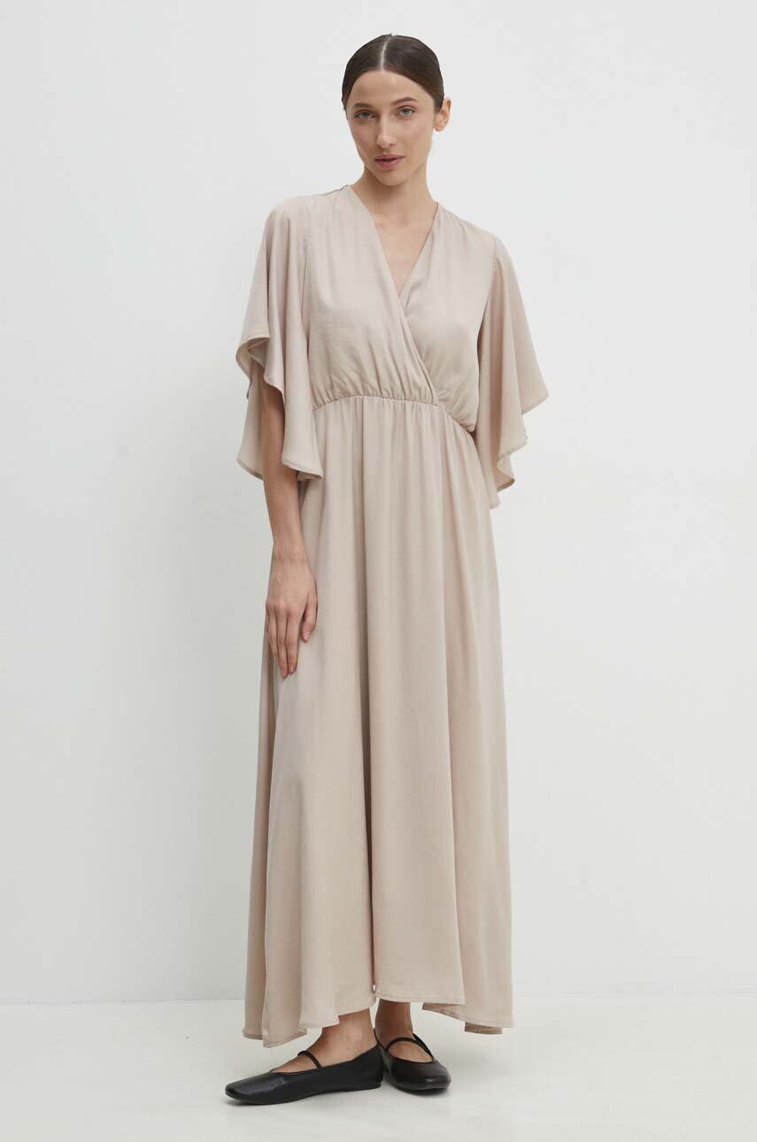 Answear Lab vestito maxi beige 22342yr.FKK