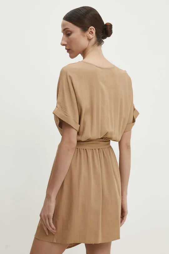 Льняное платье Answear Lab Основной материал: 55% Хлопок, 45% Лен Подкладка: 100% Вискоза