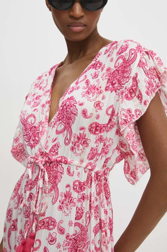 różowy Answear Lab sukienka