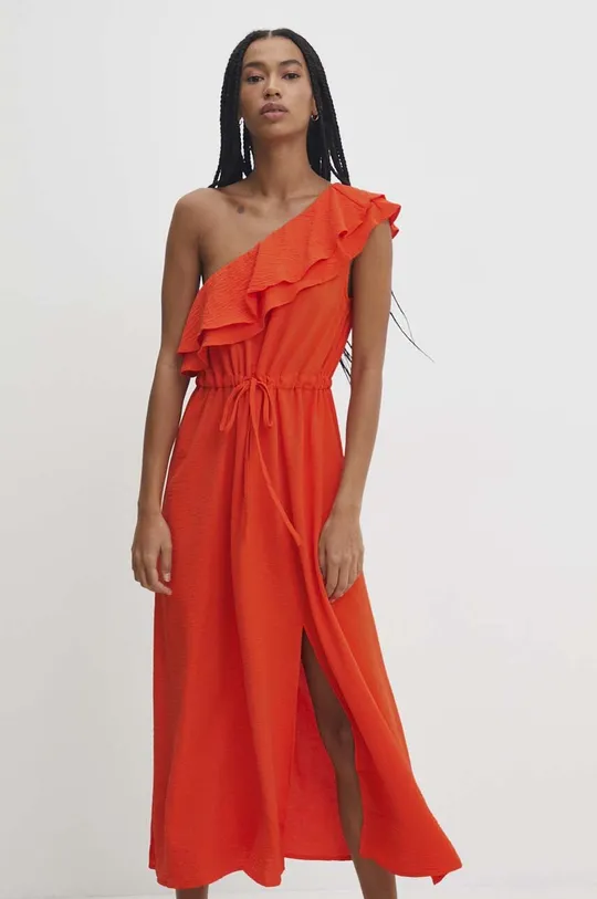 Платье Answear Lab оранжевый