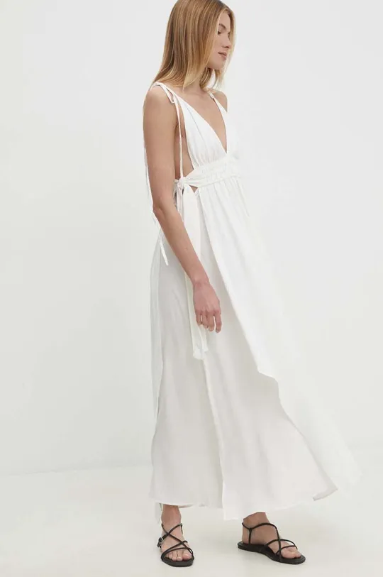 білий Сукня Answear Lab Жіночий