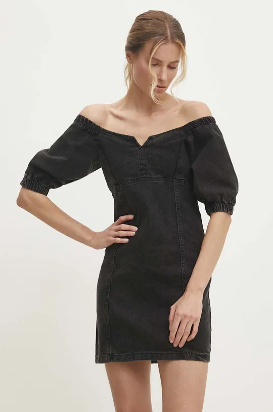 чорний Джинсова сукня Answear Lab Жіночий