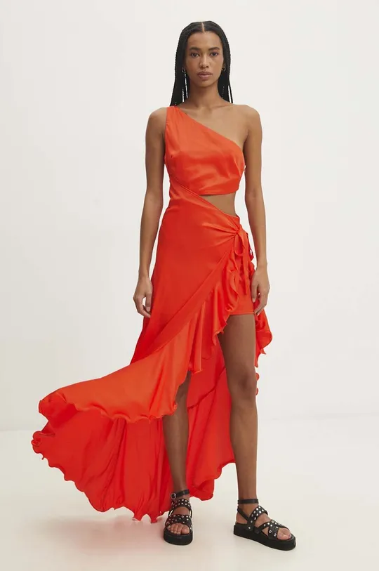 πορτοκαλί Φόρεμα Answear Lab Γυναικεία