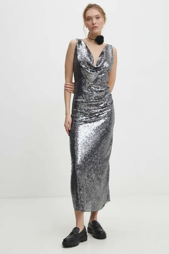 Сукня Answear Lab срібний