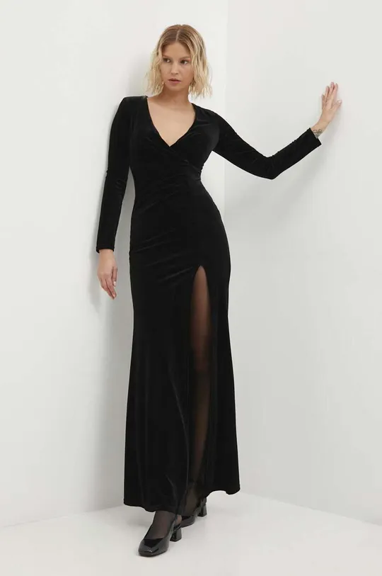 чёрный Платье из велюра Answear Lab Женский
