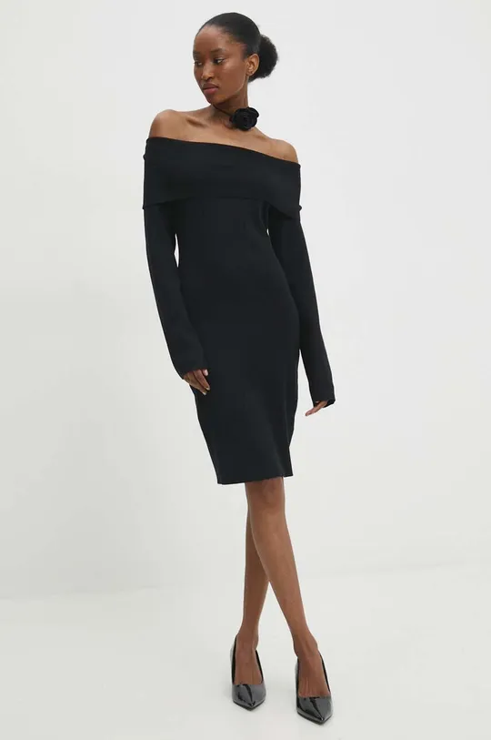 μαύρο Φόρεμα Answear Lab Γυναικεία
