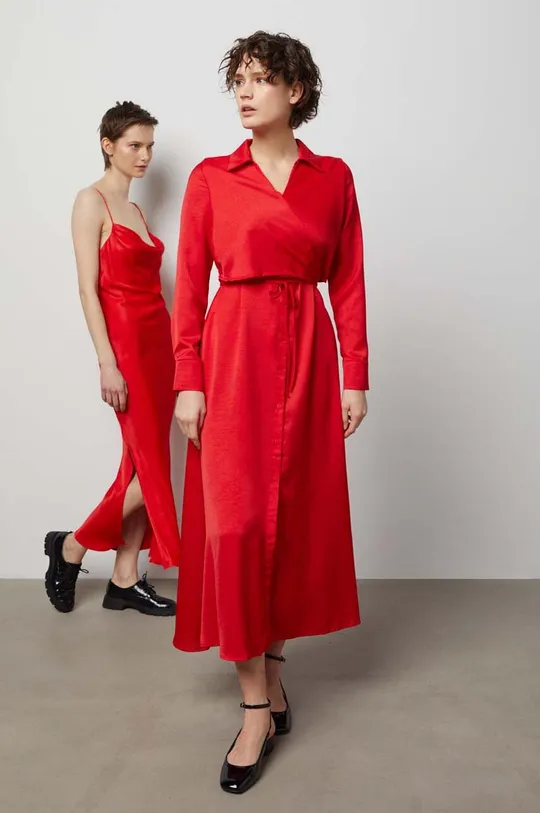 rosso Answear Lab vestito Donna