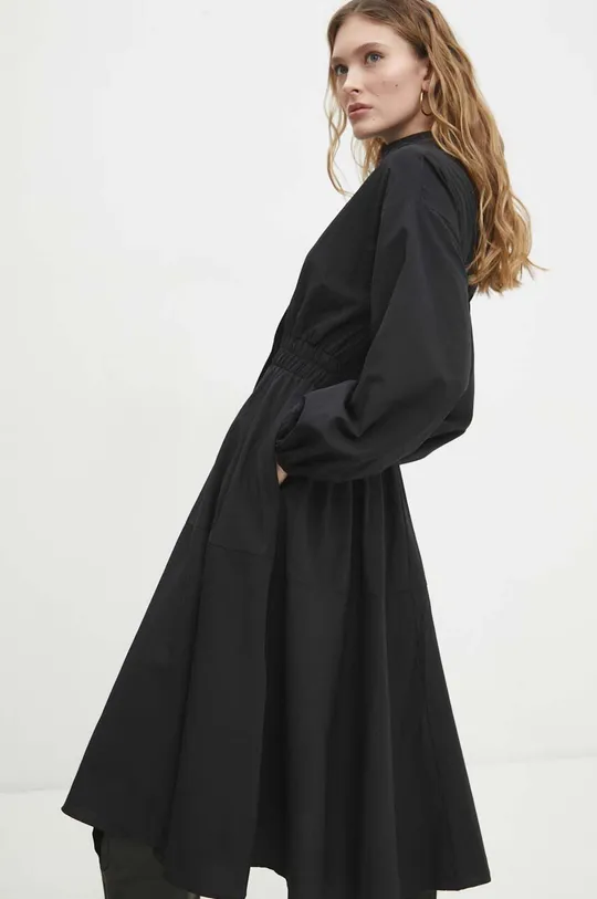 czarny Answear Lab sukienka Damski