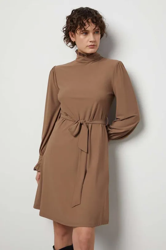 коричневый Платье Answear Lab