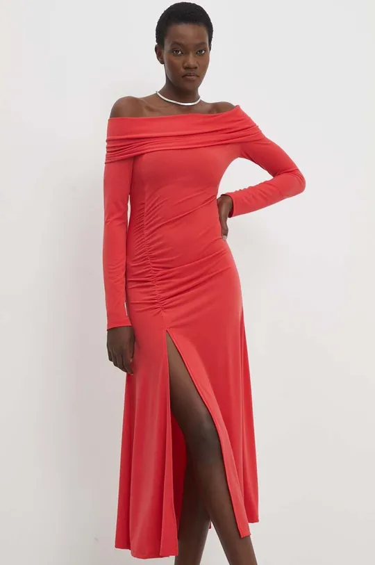 κόκκινο Φόρεμα Answear Lab Γυναικεία