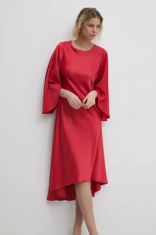 червоний Сукня Answear Lab Жіночий