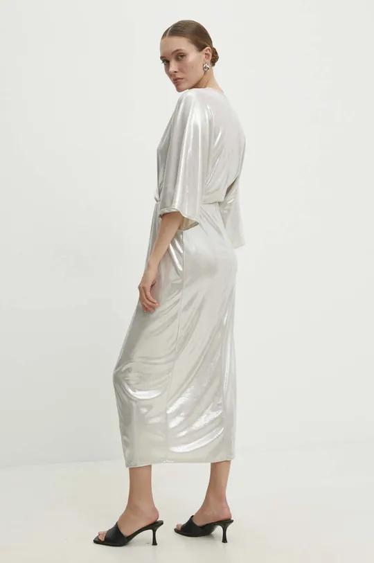 Answear Lab sukienka srebrny