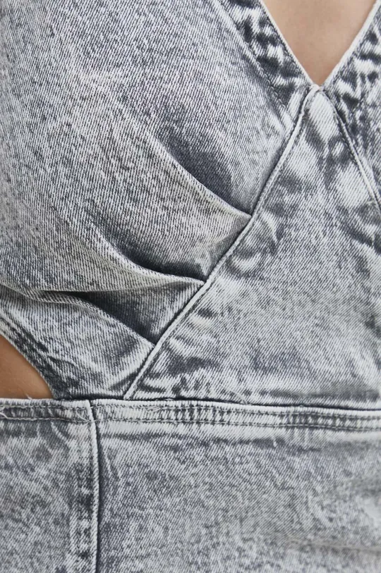 Jeans obleka Answear Lab Ženski